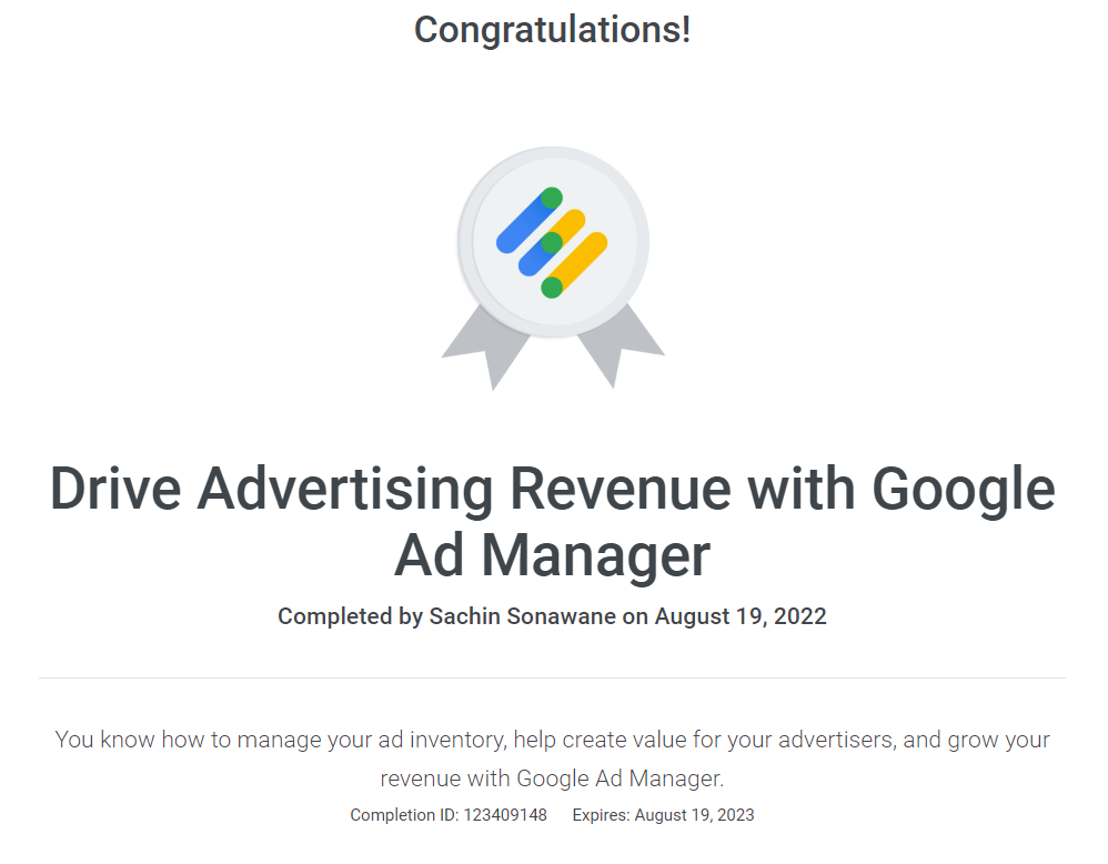 drive ads certificate